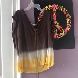 Native Style Loose Crop Top